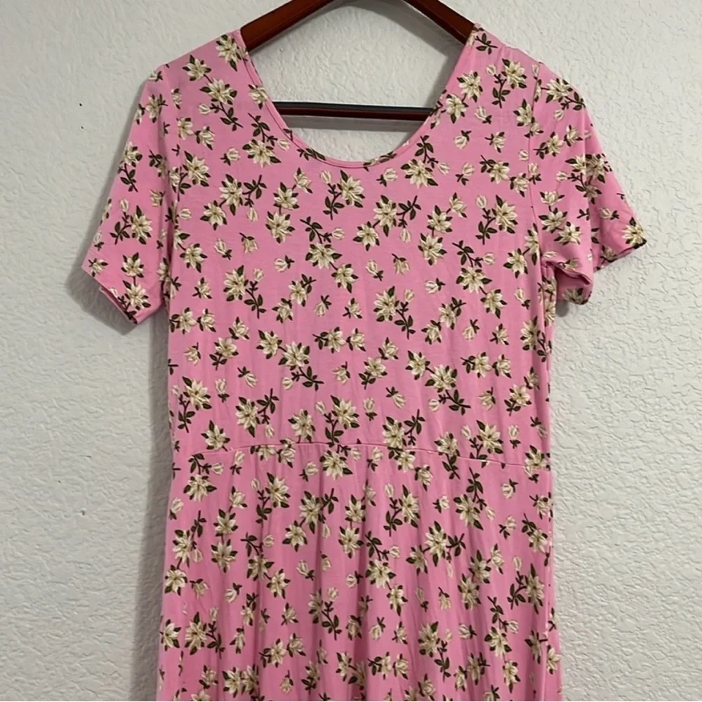 Draper James Pink Floral Dress - Picture 8 of 12
